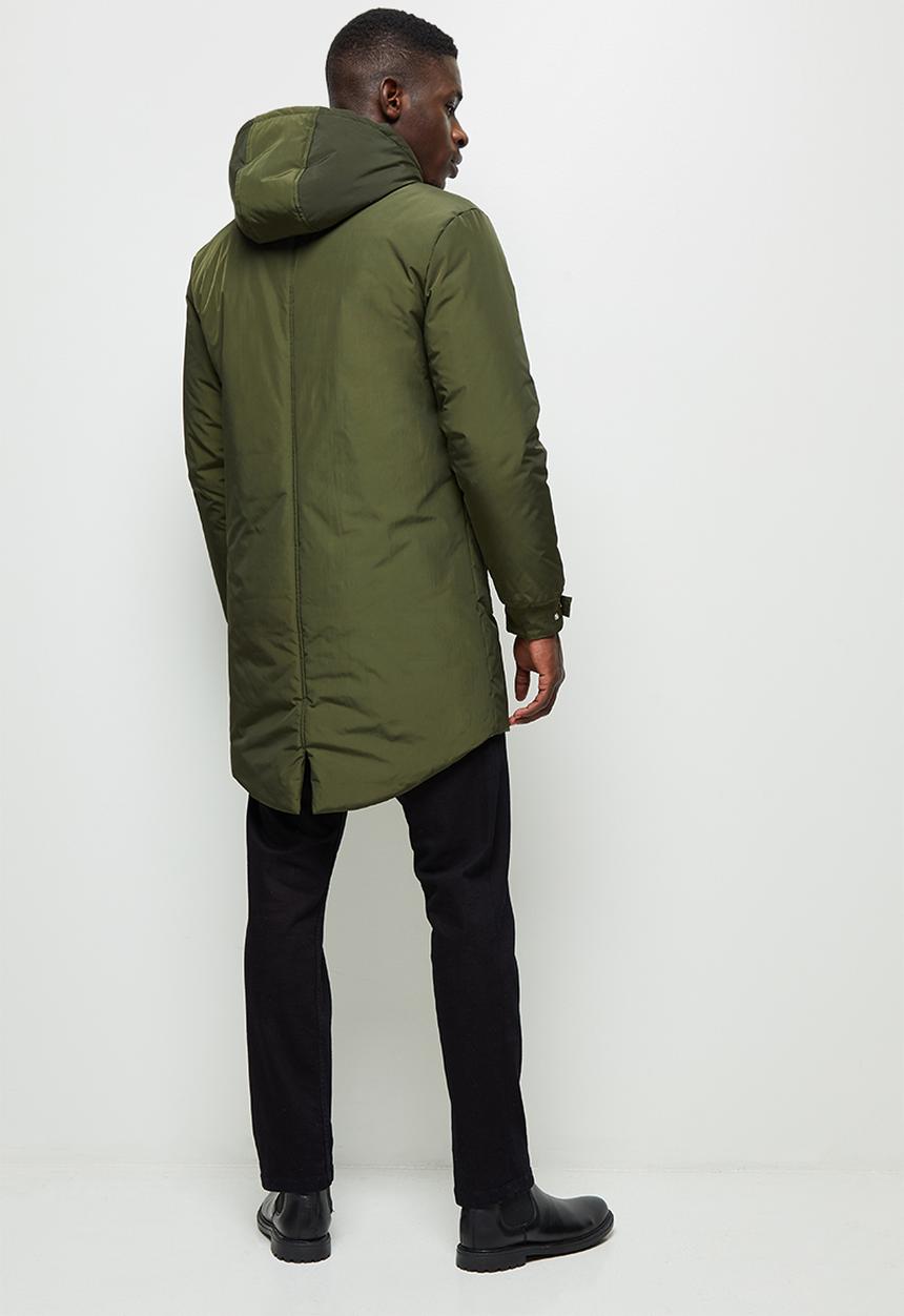 Lark & Crosse - Drak technical padded parka - khaki green