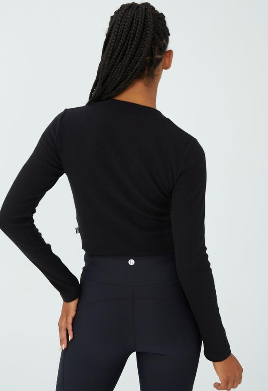 Cotton On - The tiny long sleeve top - black