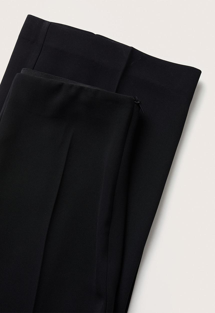 MANGO - Trousers palachin - black
