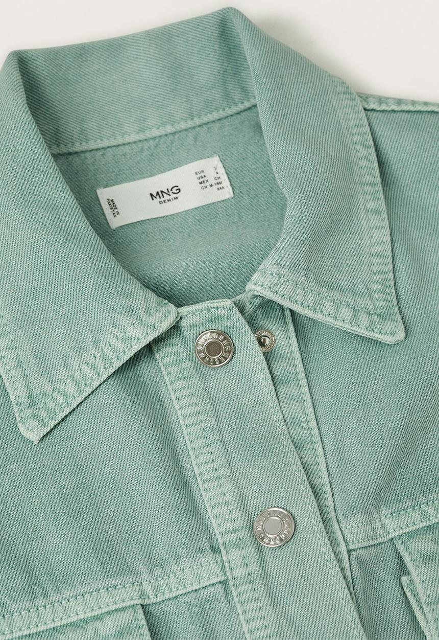 MANGO - Shirt aimee - aqua