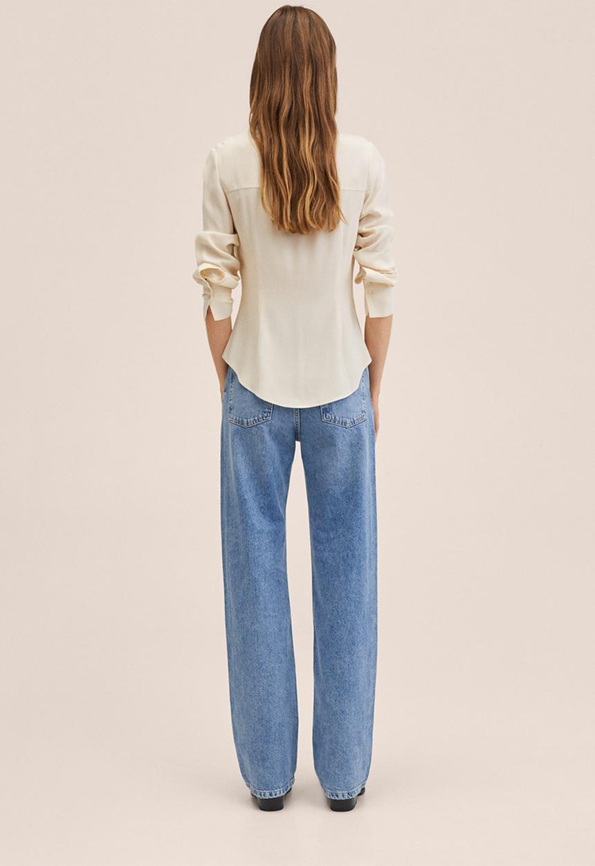 MANGO - Shirt eight - light beige
