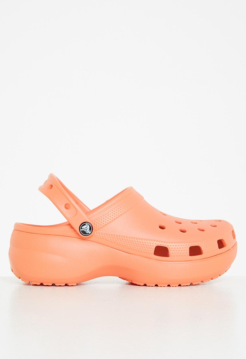 Crocs - Classic platform clog w - papaya