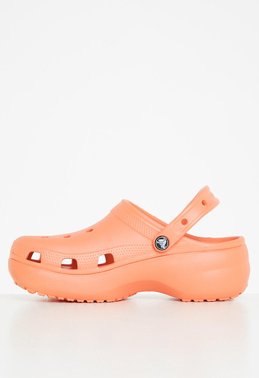 Crocs - Classic platform clog w - papaya