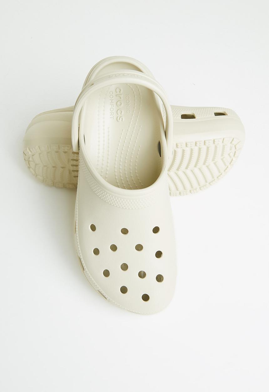 Crocs - Classic platform clog w - bone