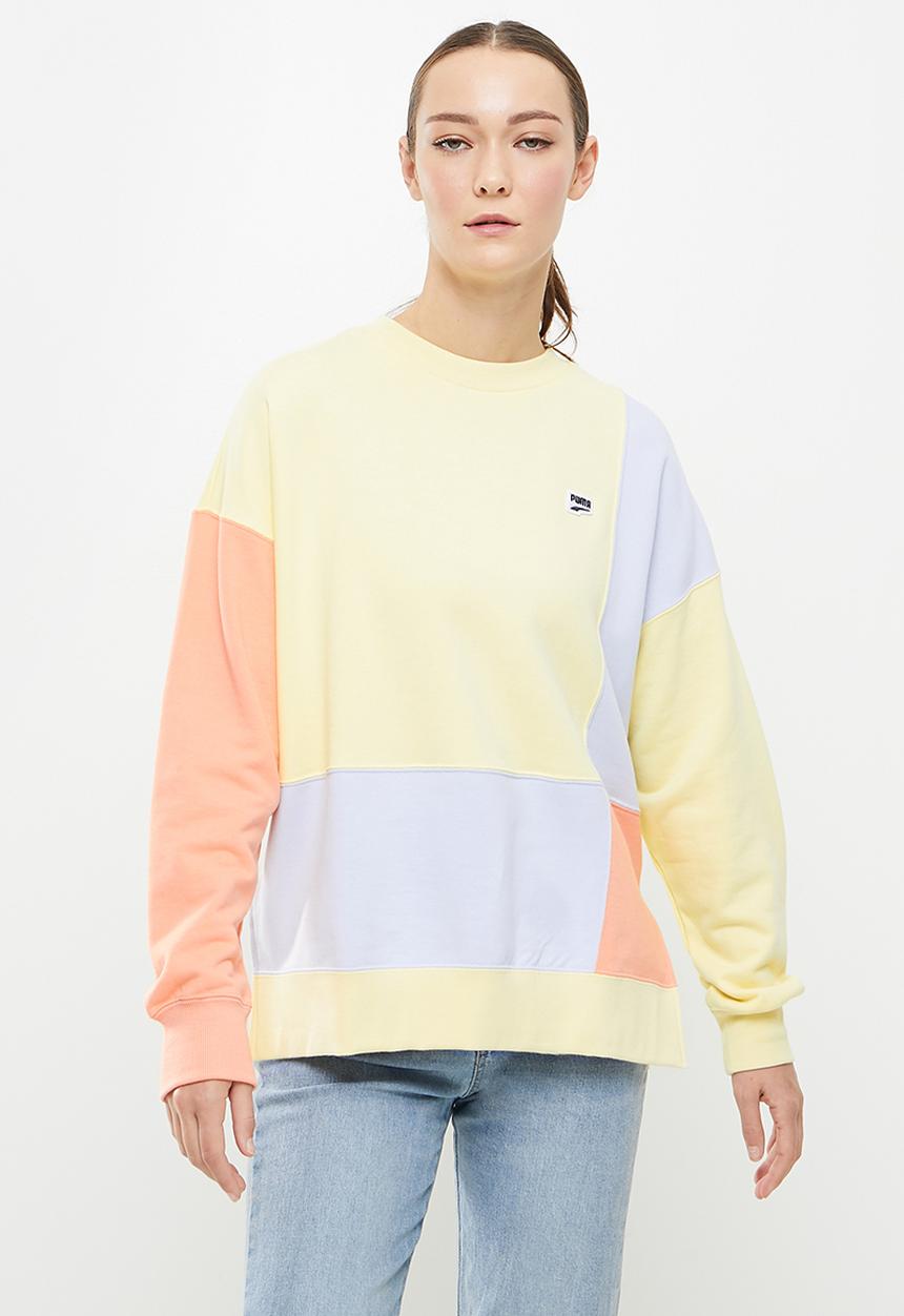 PUMA - Downtown crew tr - arise flower