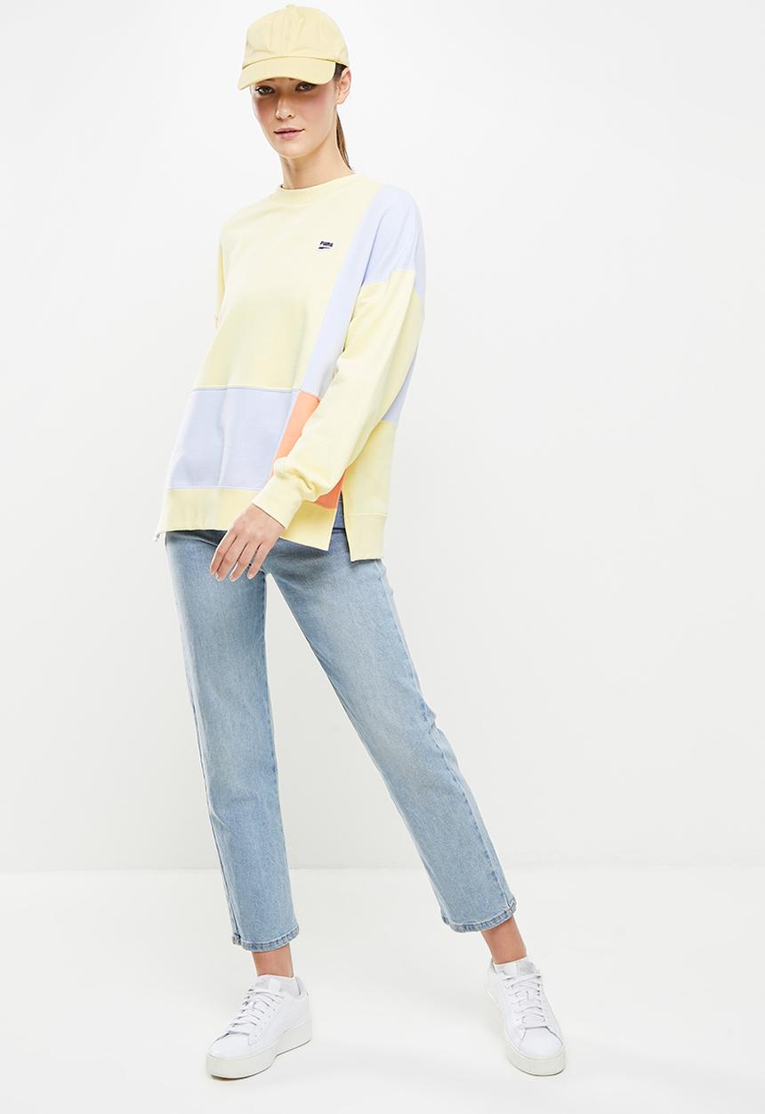 PUMA - Downtown crew tr - arise flower