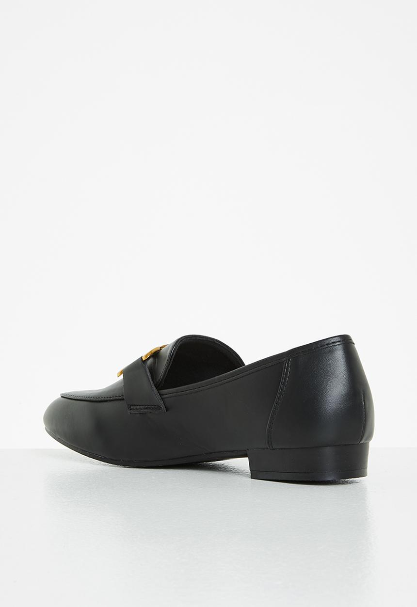 Plum - Harmony chain loafer - black 