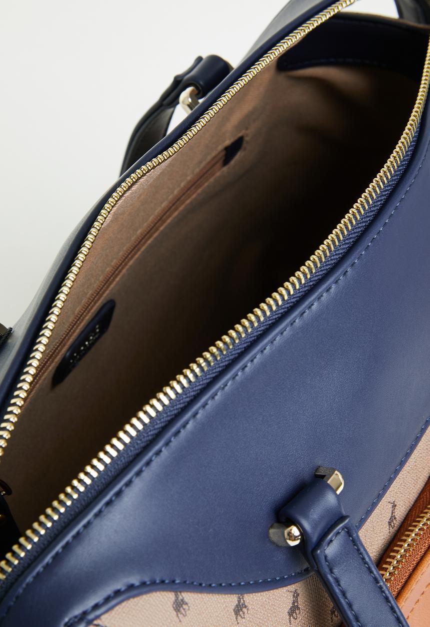 POLO - Colourblock shopper - camel