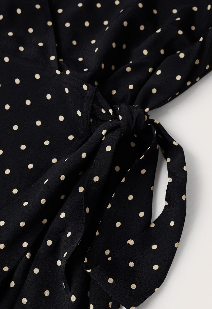 MANGO - Dress topacio - black