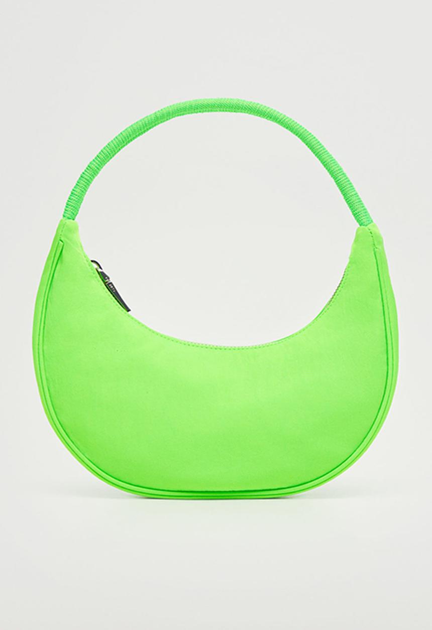 MANGO - Fluorine baguette bag - green