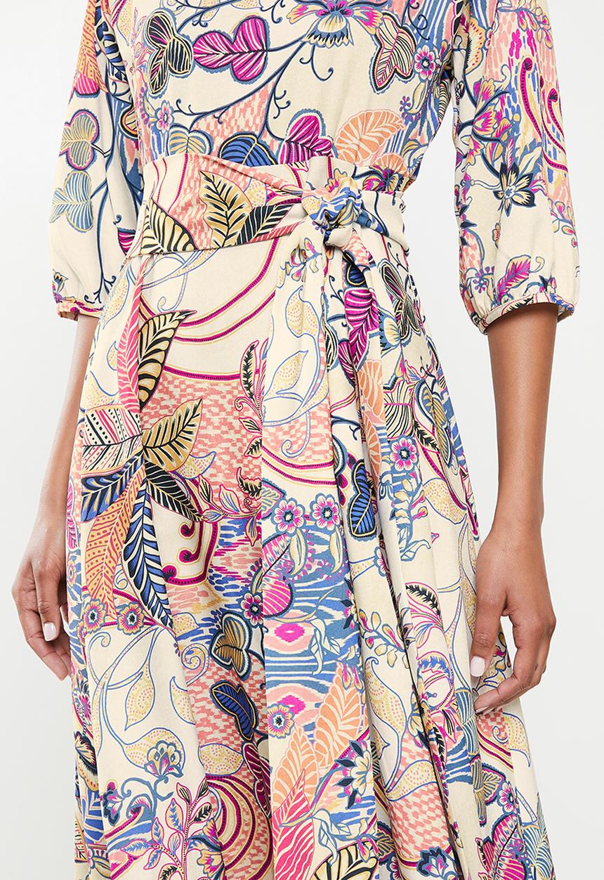 AMANDA LAIRD CHERRY - Elisa dress - multi 