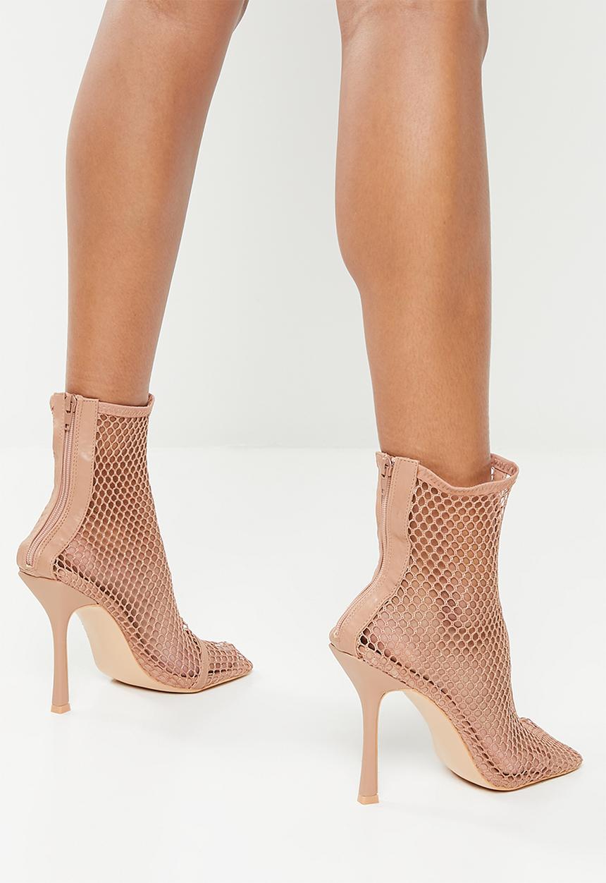 Public Desire - Leo stiletto boot - ecru 