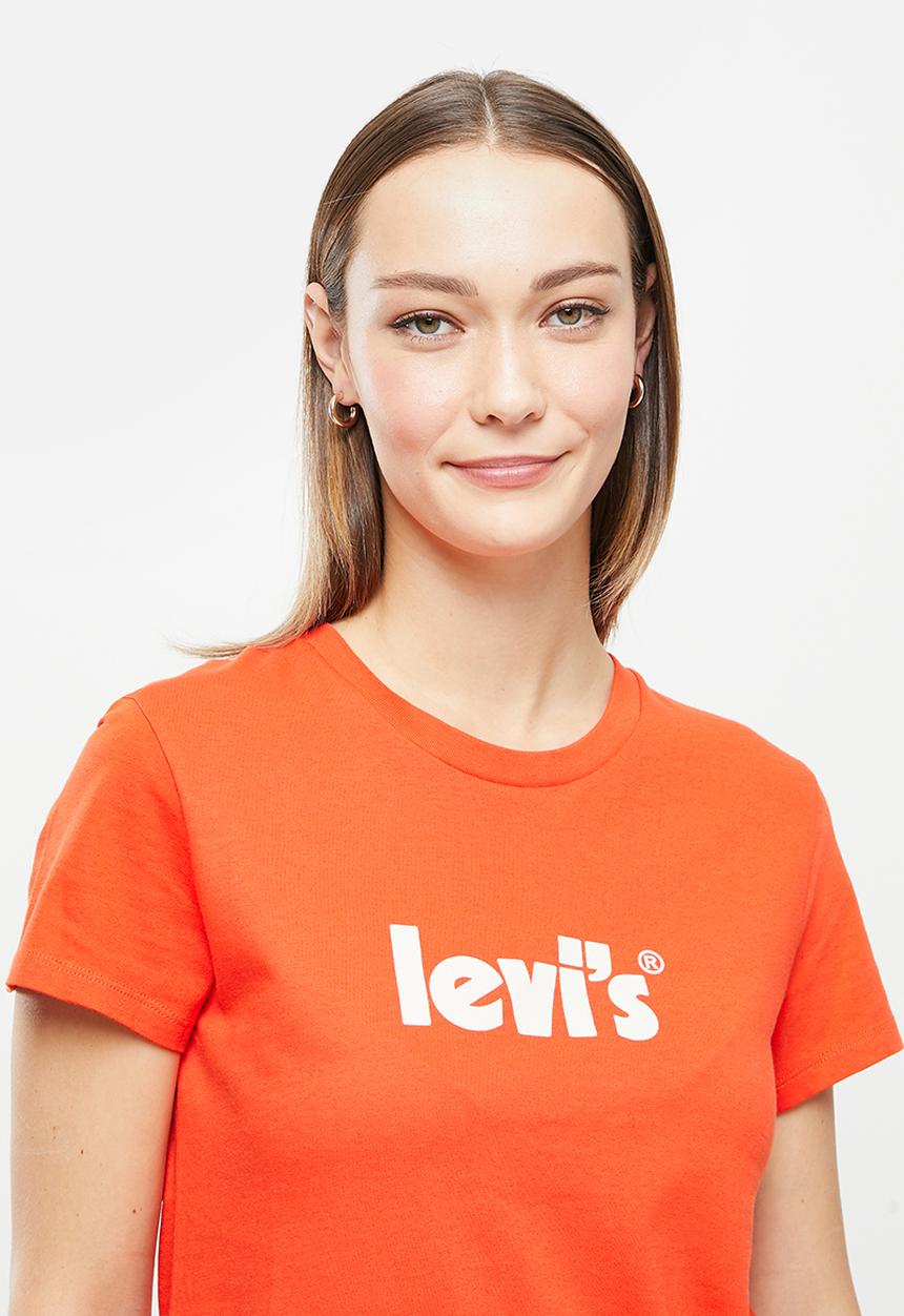 Levi’s® - The perfect tee poster logo - burnt orange