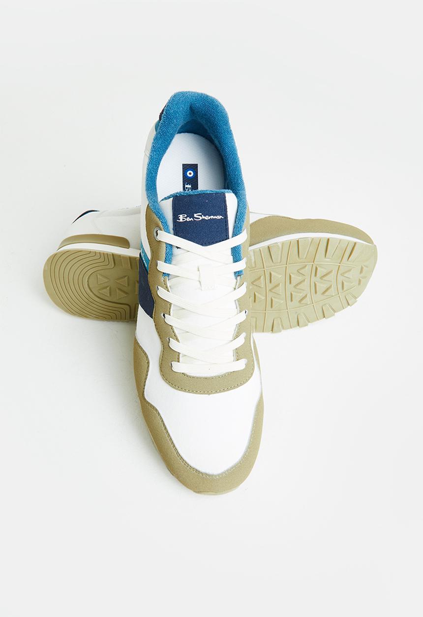 Ben Sherman - Owen retro run - cream & olive
