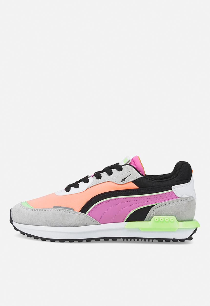 PUMA - City rider - gray violet-fizzy melon