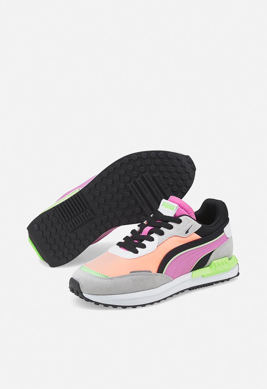 PUMA - City rider - gray violet-fizzy melon