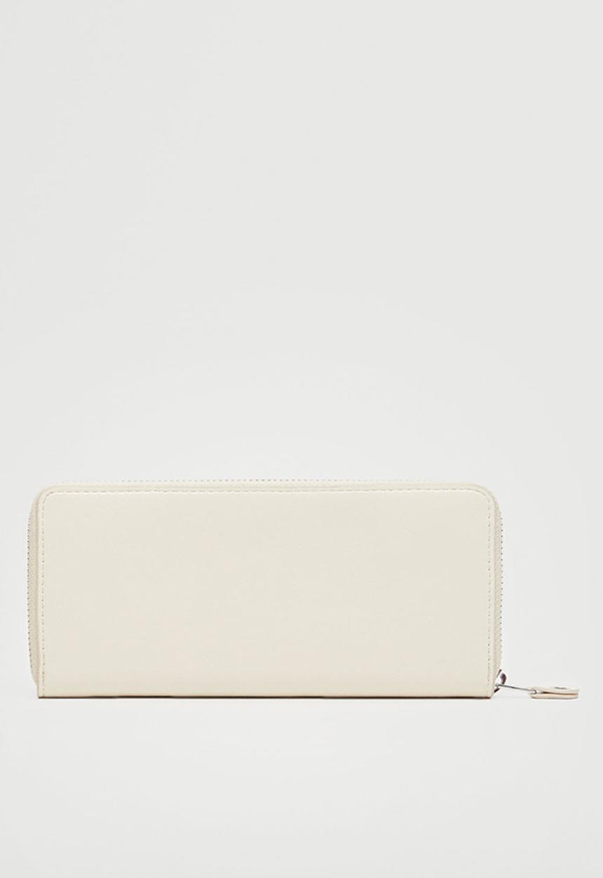 MANGO - Logo wallet - white