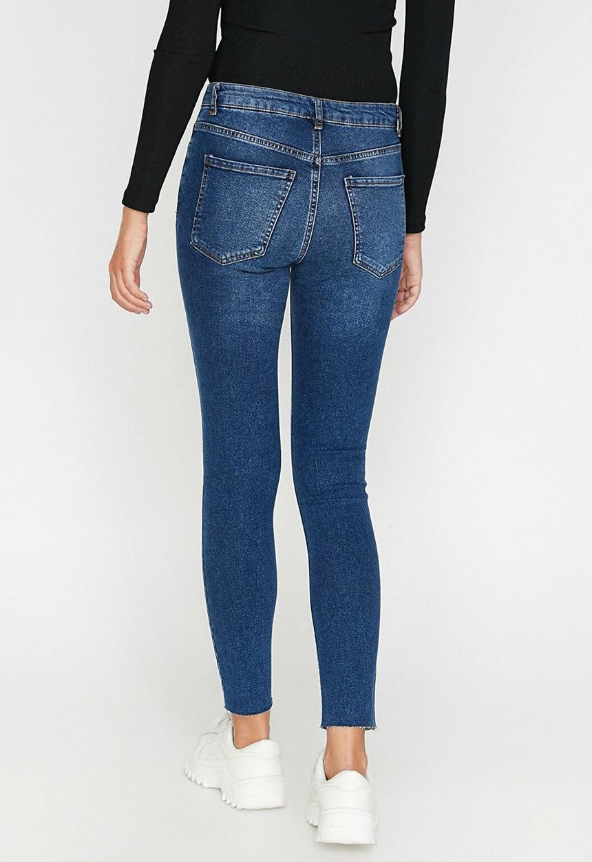 Koton - Slim leg jeans - dark indigo