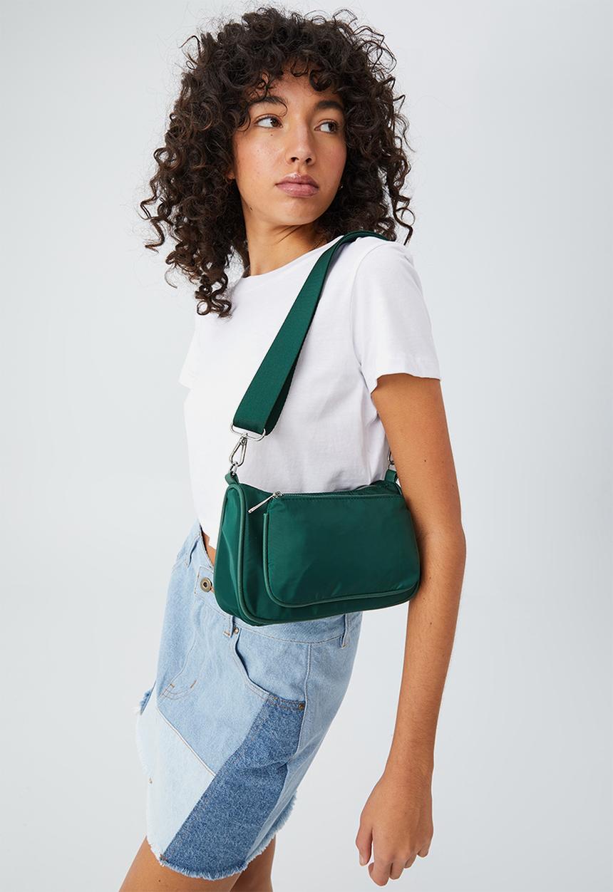 Rubi - Nadine cross body bag - luxe green