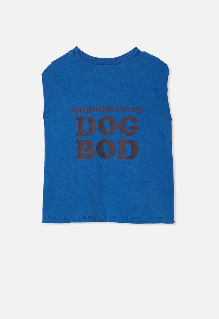 Typo - Pet club dog tee -  skyscraper dog bod