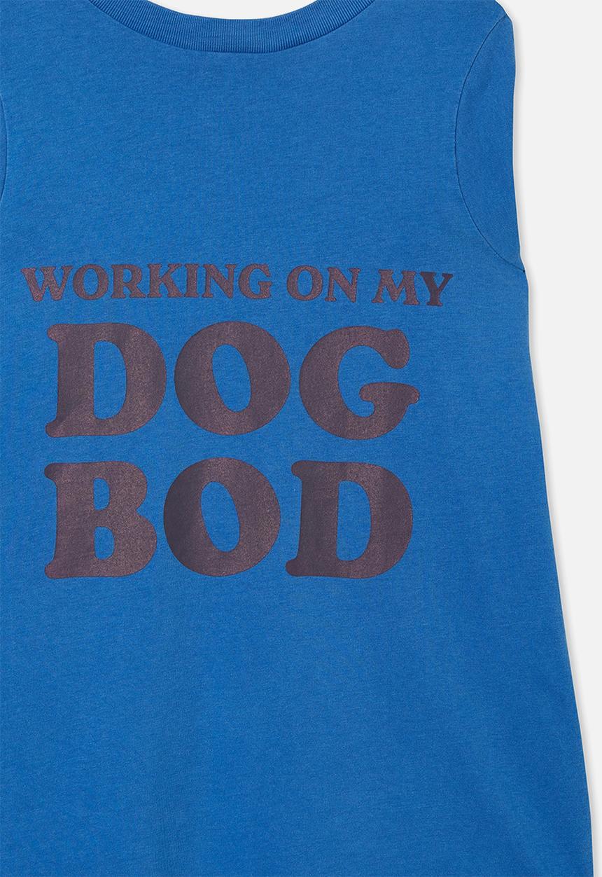 Typo - Pet club dog tee -  skyscraper dog bod