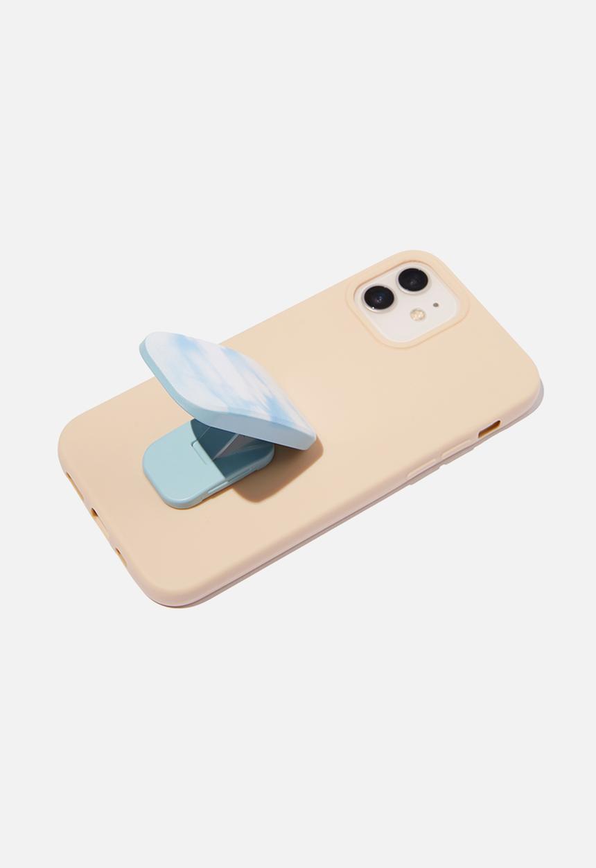 Typo - Get a grip phone holder - polar clouds