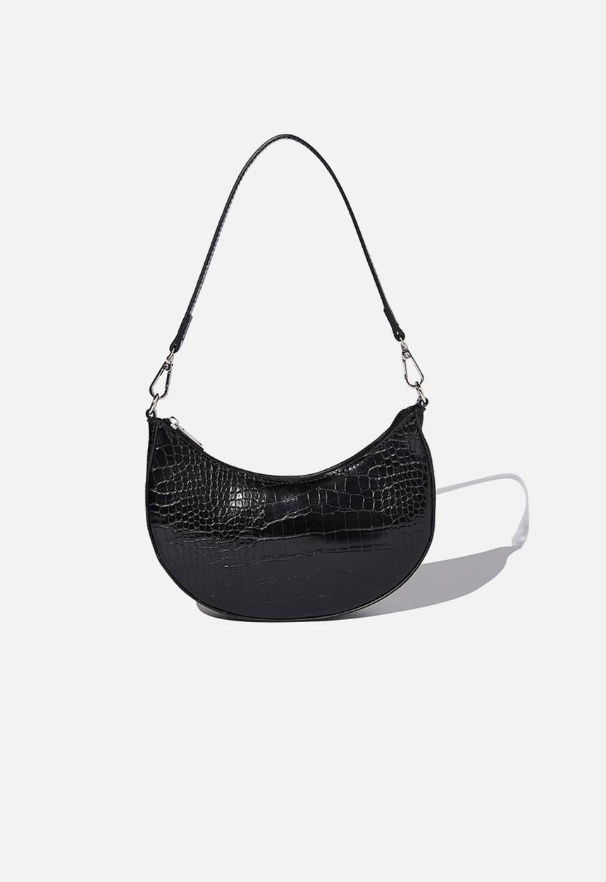 Rubi - Sadie shoulder bag - black texture