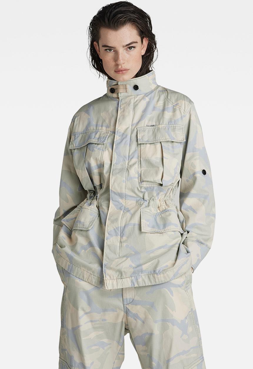 G-STAR - Field overshirt - whitebait woodland camo