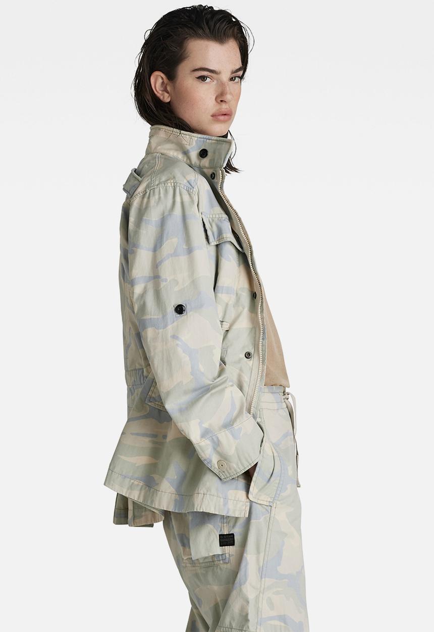 G-STAR - Field overshirt - whitebait woodland camo