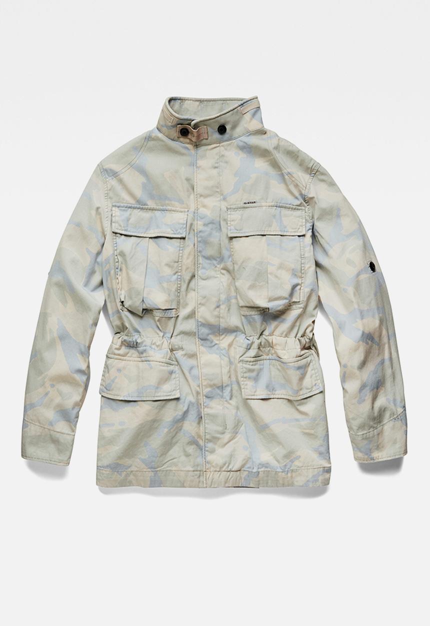 G-STAR - Field overshirt - whitebait woodland camo