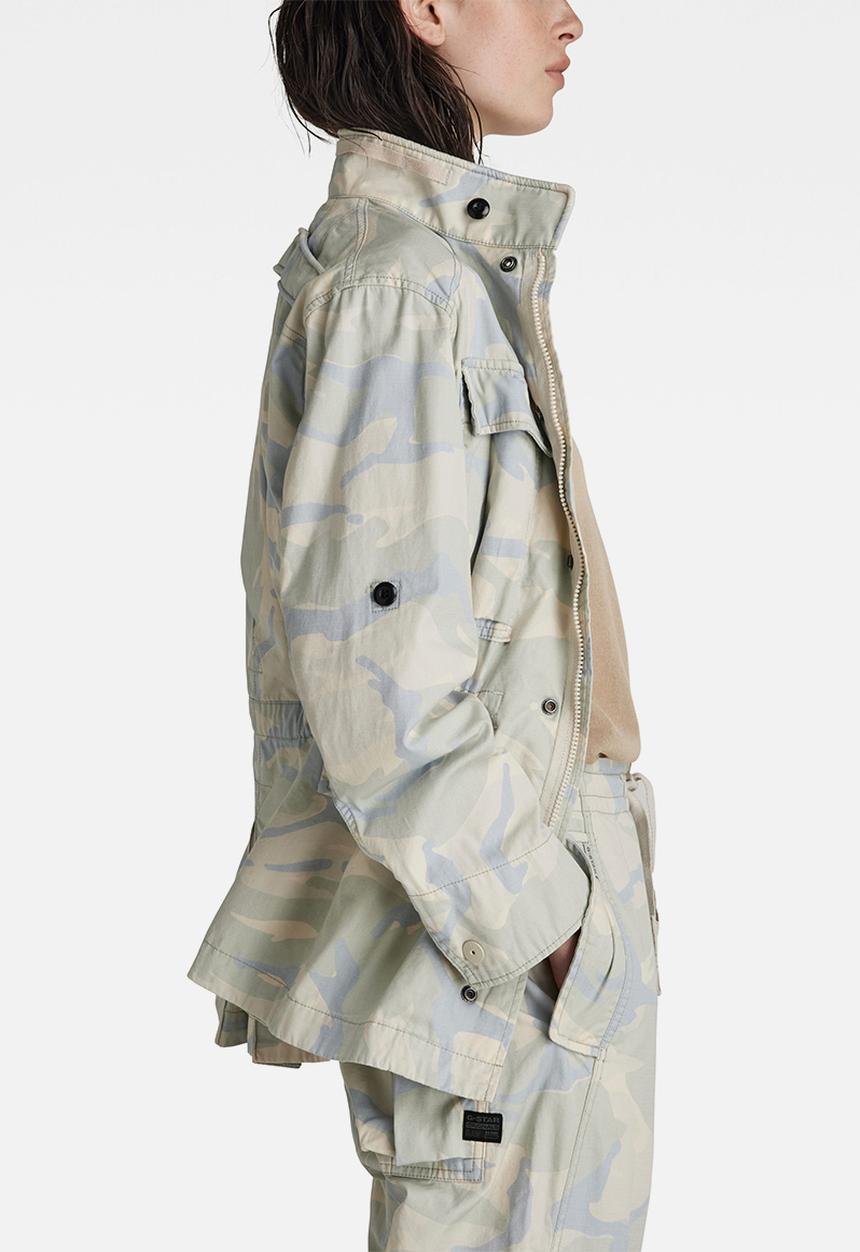 G-STAR - Field overshirt - whitebait woodland camo