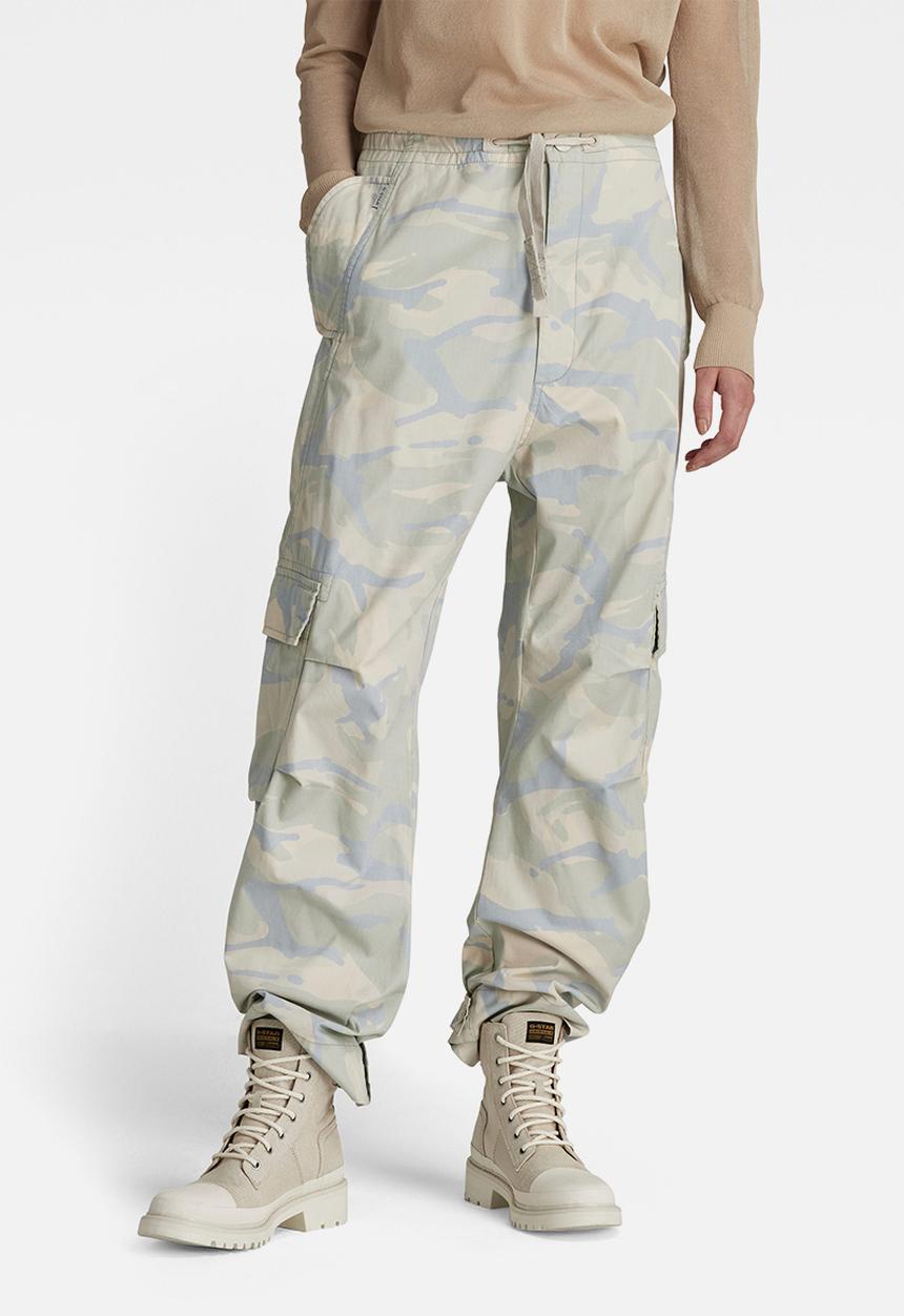 G-STAR - Summer snow cargo pant - whitebait woodland camo