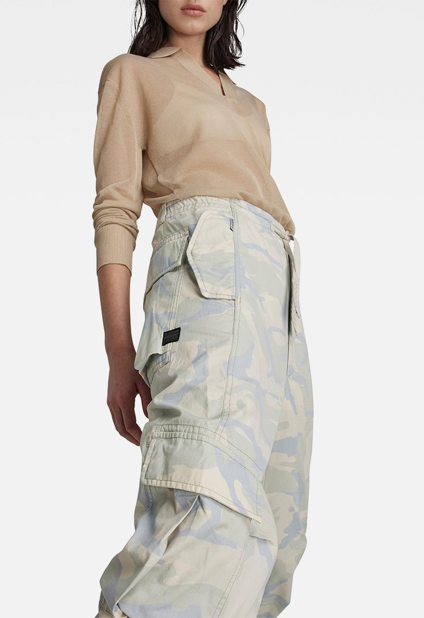 G-STAR - Summer snow cargo pant - whitebait woodland camo
