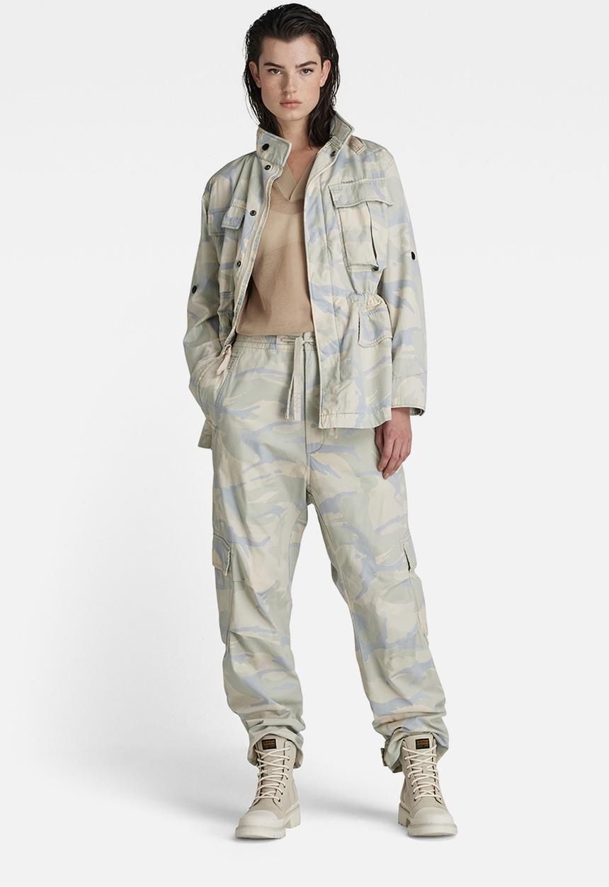G-STAR - Summer snow cargo pant - whitebait woodland camo