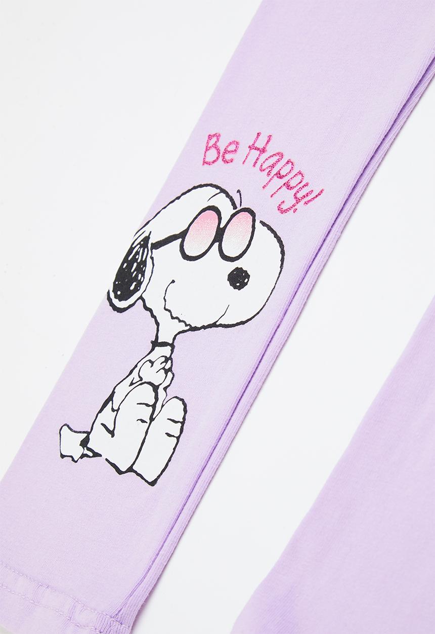 Character Group - Snoopy leggings - purple
