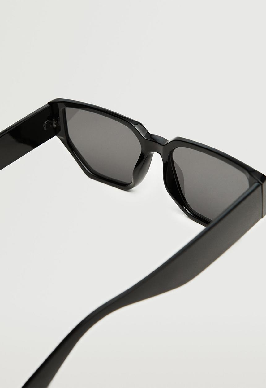 MANGO - Acetate frame sunglasses - black