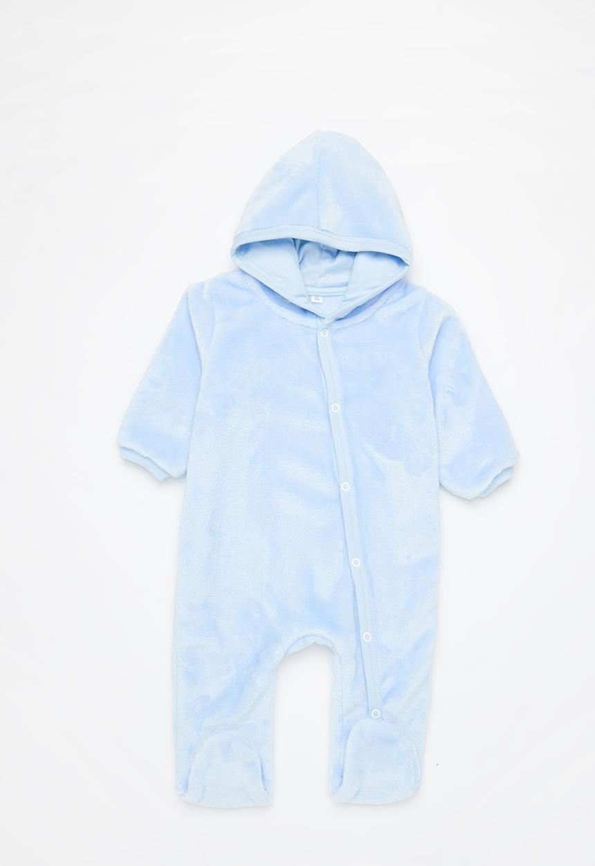 Pop Candy - Boys sherpa sleepsuit - powder