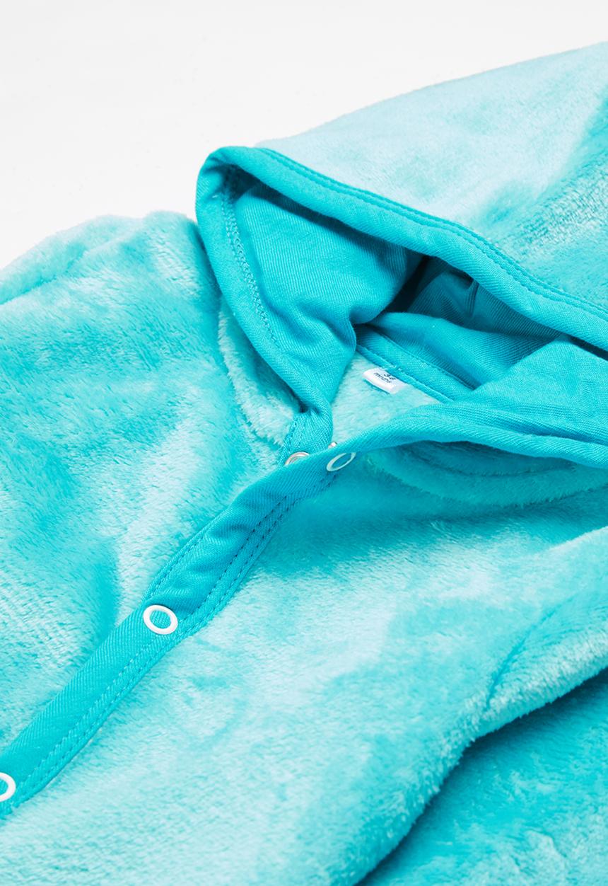 Pop Candy - Boys sherpa sleepsuit - ocean