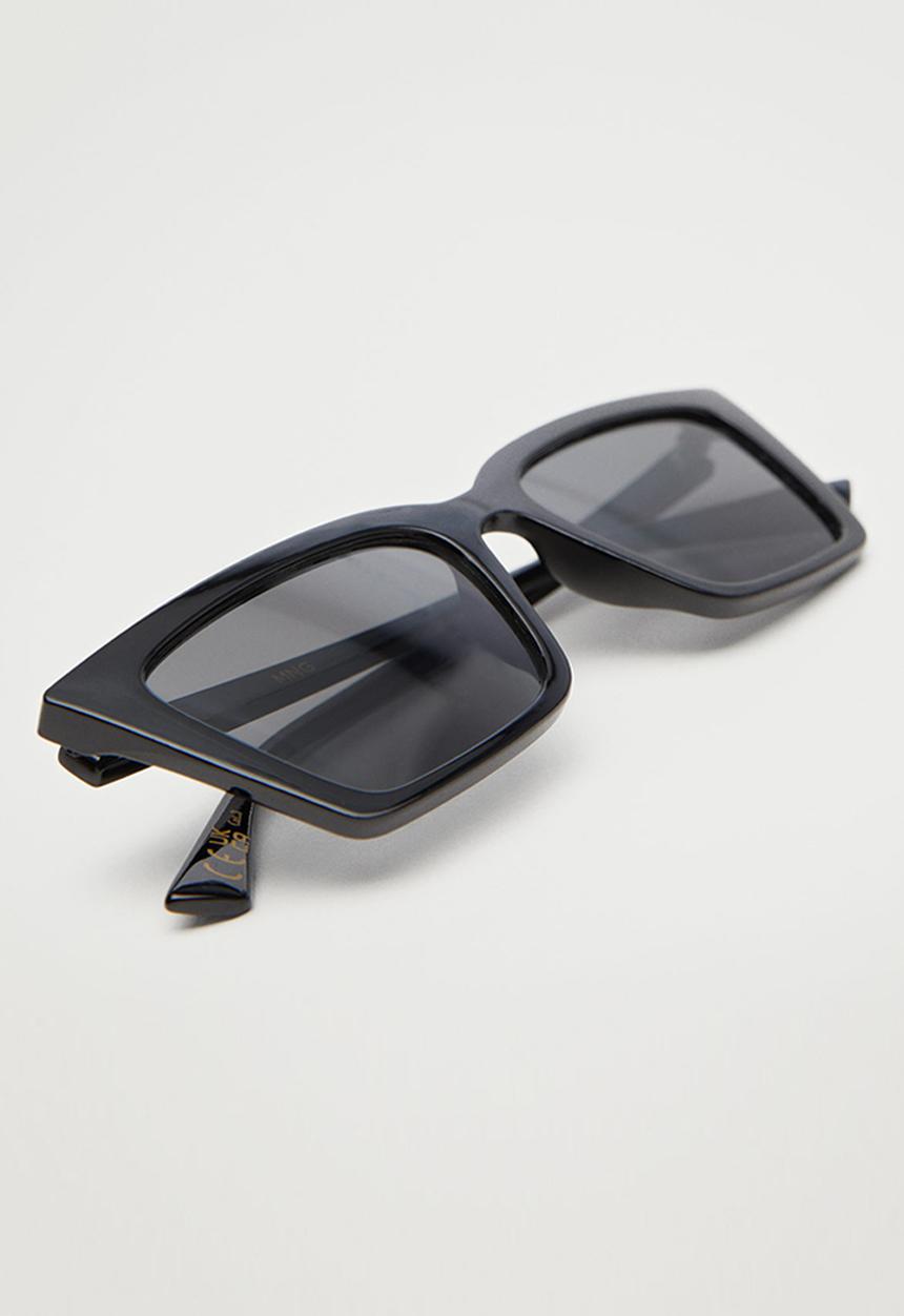 MANGO - Acetate frame sunglasses - black