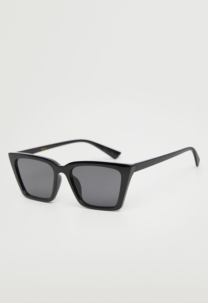 MANGO - Acetate frame sunglasses - black