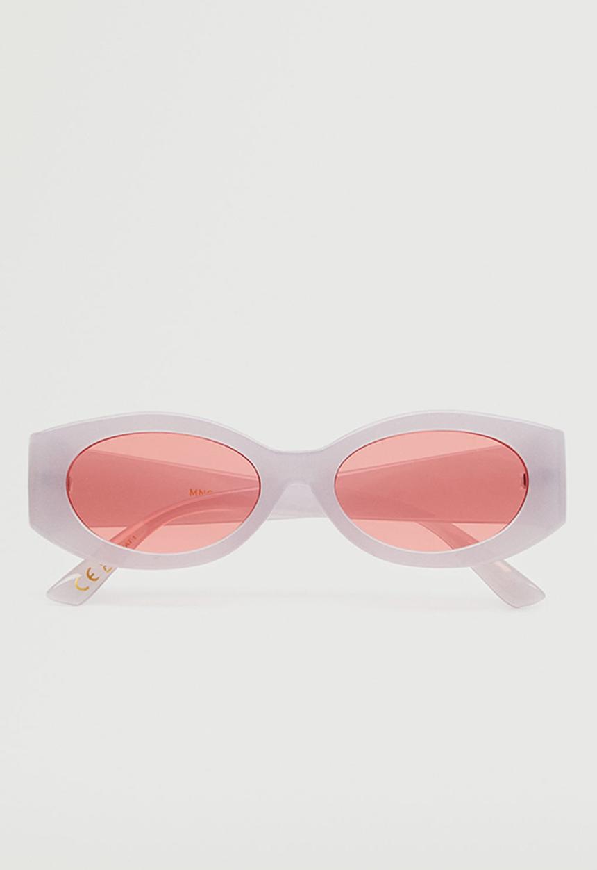 MANGO - Acetate frame sunglasses - pastel pink