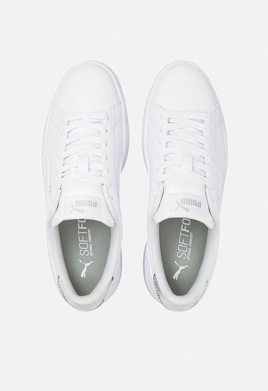 PUMA - Puma smash v2 mirror metallic jr - puma white-puma white-puma silver