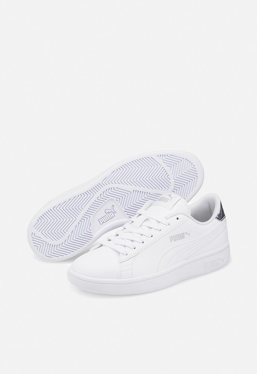 PUMA - Puma smash v2 mirror metallic jr - puma white-puma white-puma silver