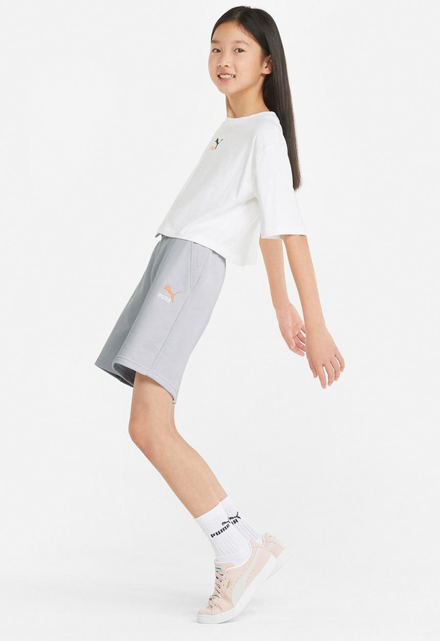 PUMA - Grl shorts tr g - arctic ice