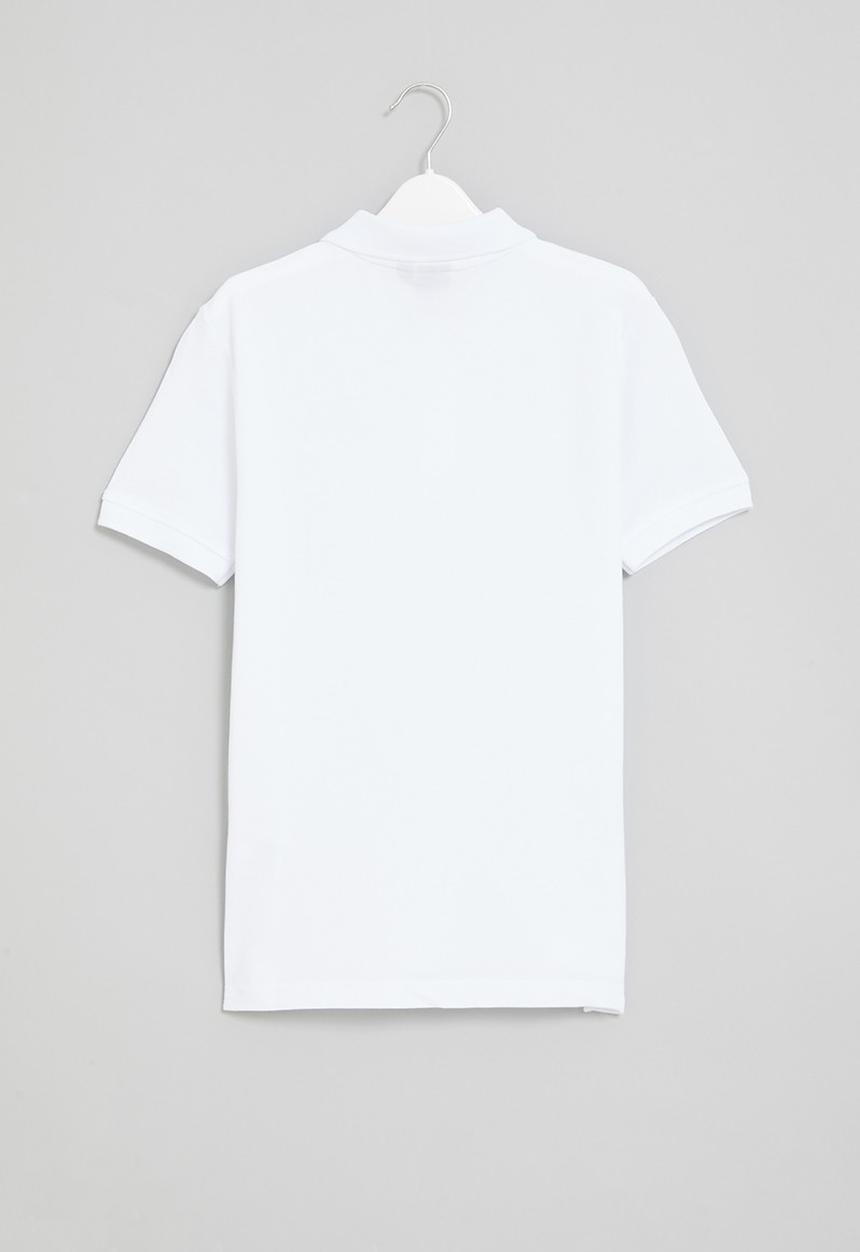 POLO - Girls classic short sleeve golfer - white