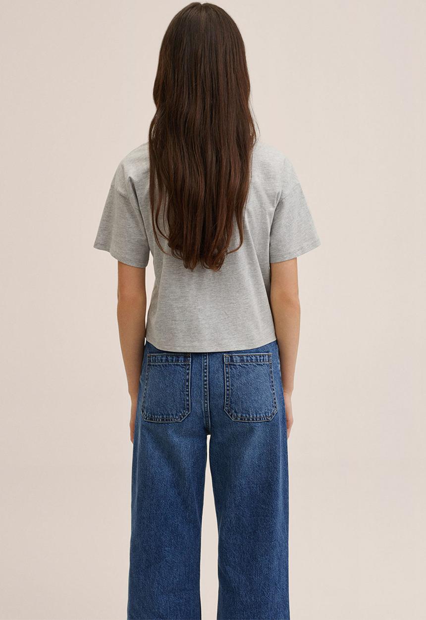 MANGO - T-shirt friyay - grey