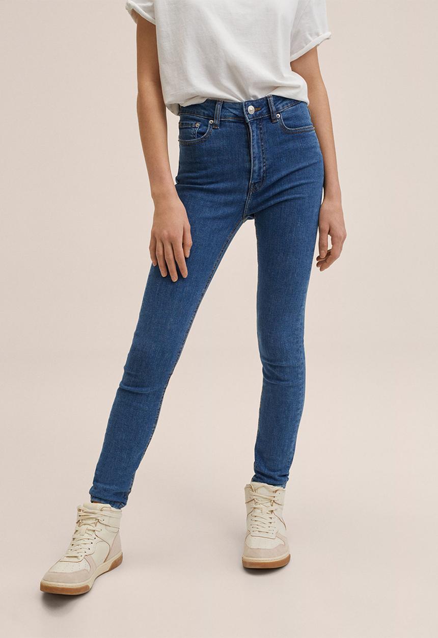 MANGO - Jeans skinny - blue