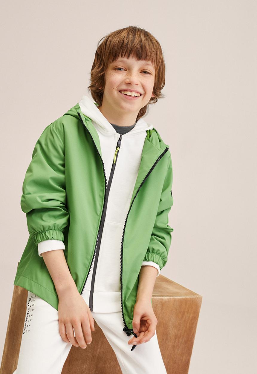 MANGO - Jacket atlanta - green