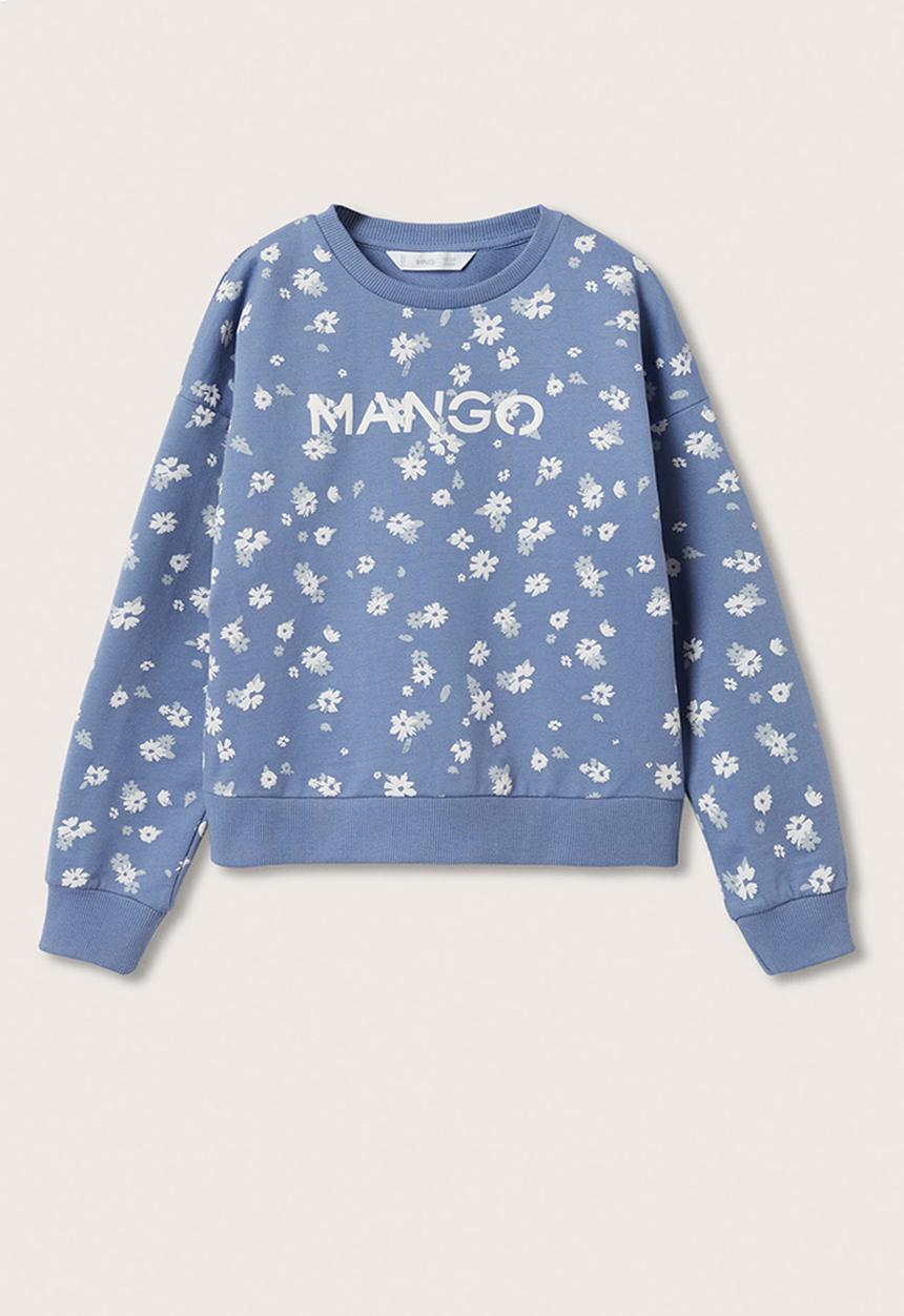 MANGO - Sweatshirt mangolo - blue