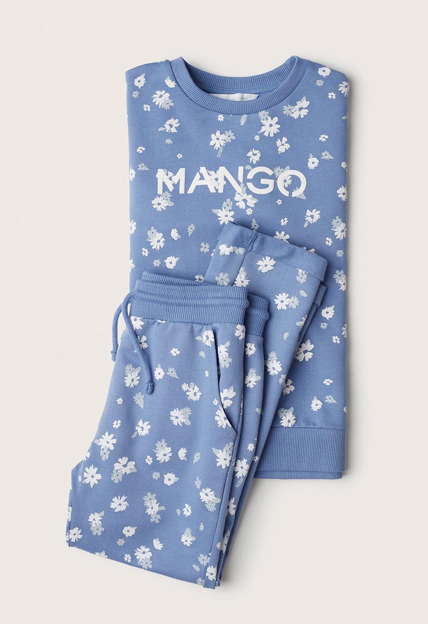MANGO - Sweatshirt mangolo - blue